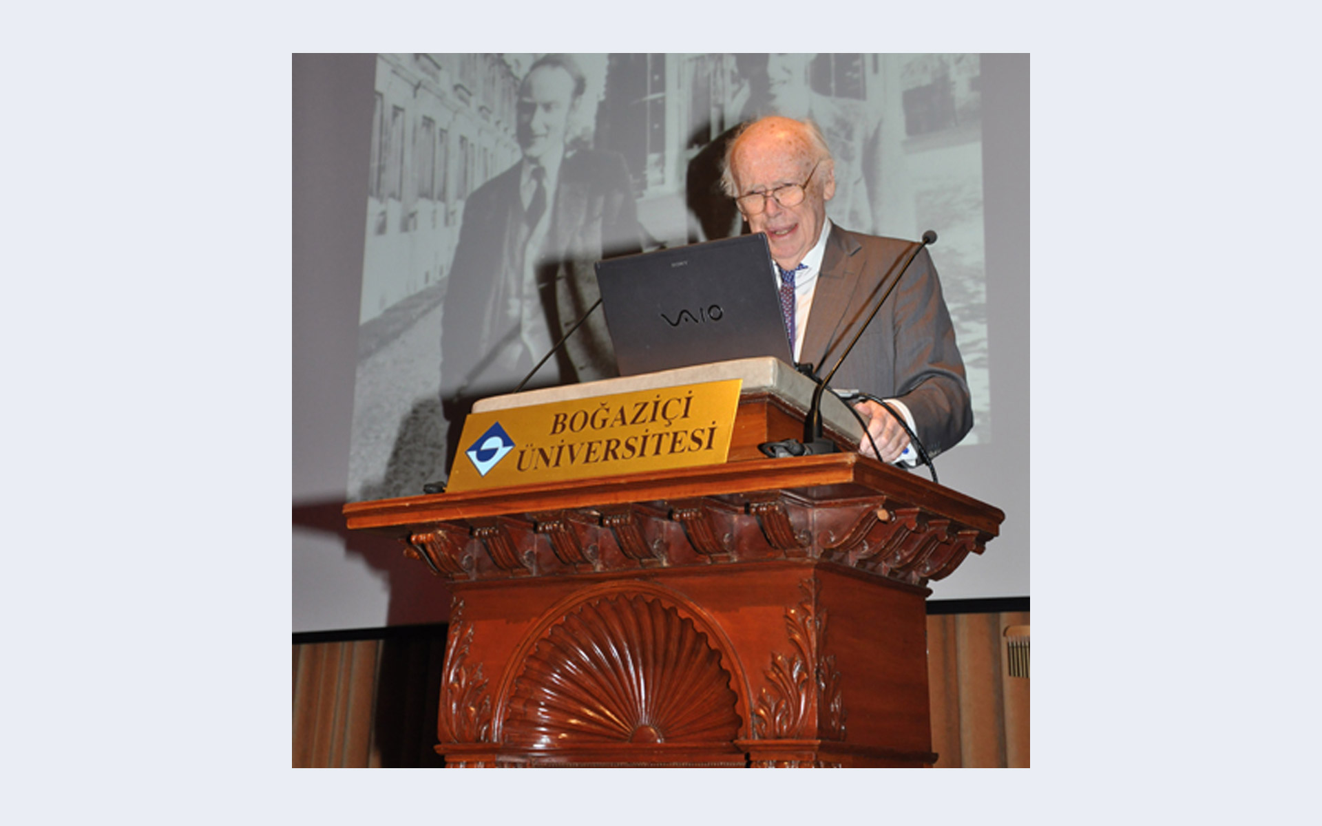 DNA Day Lecture, James D. Watson at Boğaziçi University