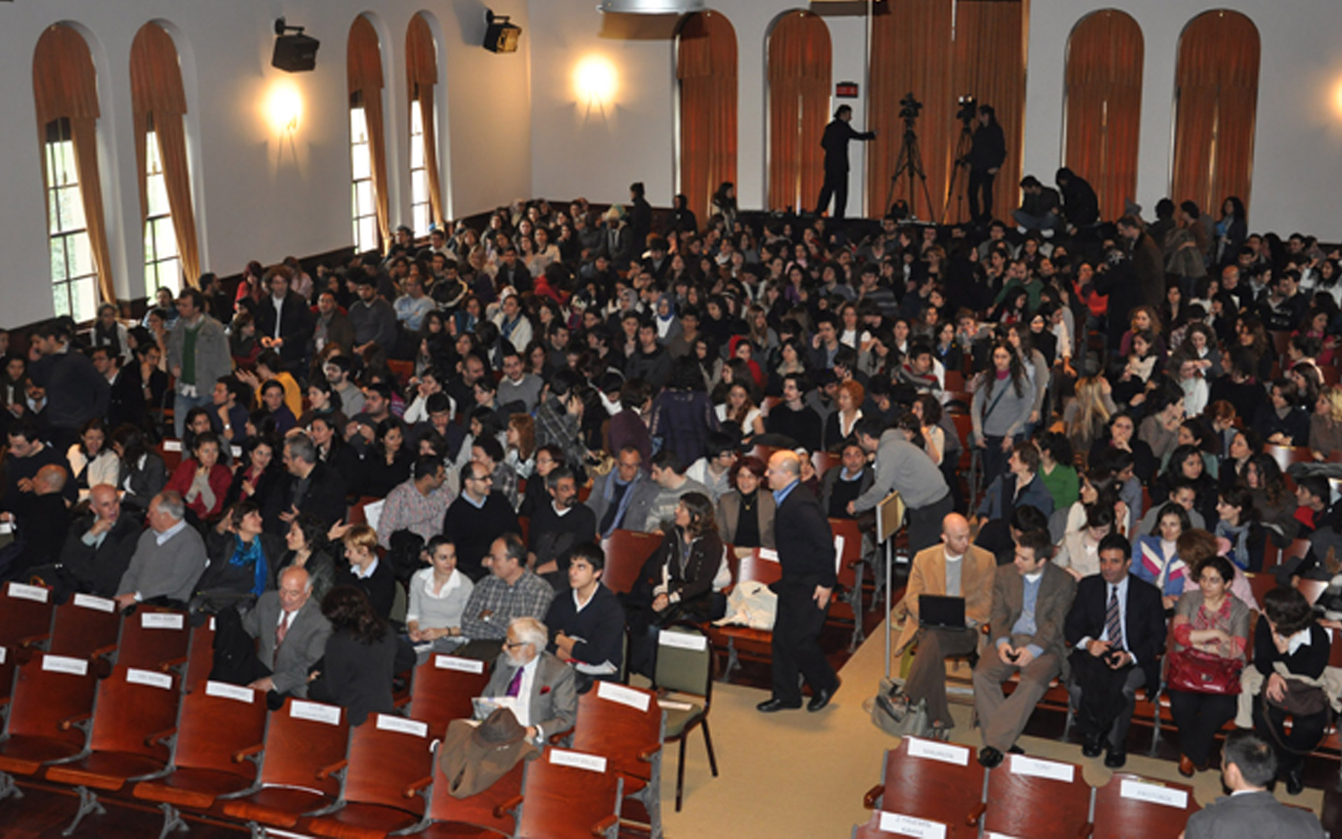 DNA Day Lecture, James D. Watson at Boğaziçi University