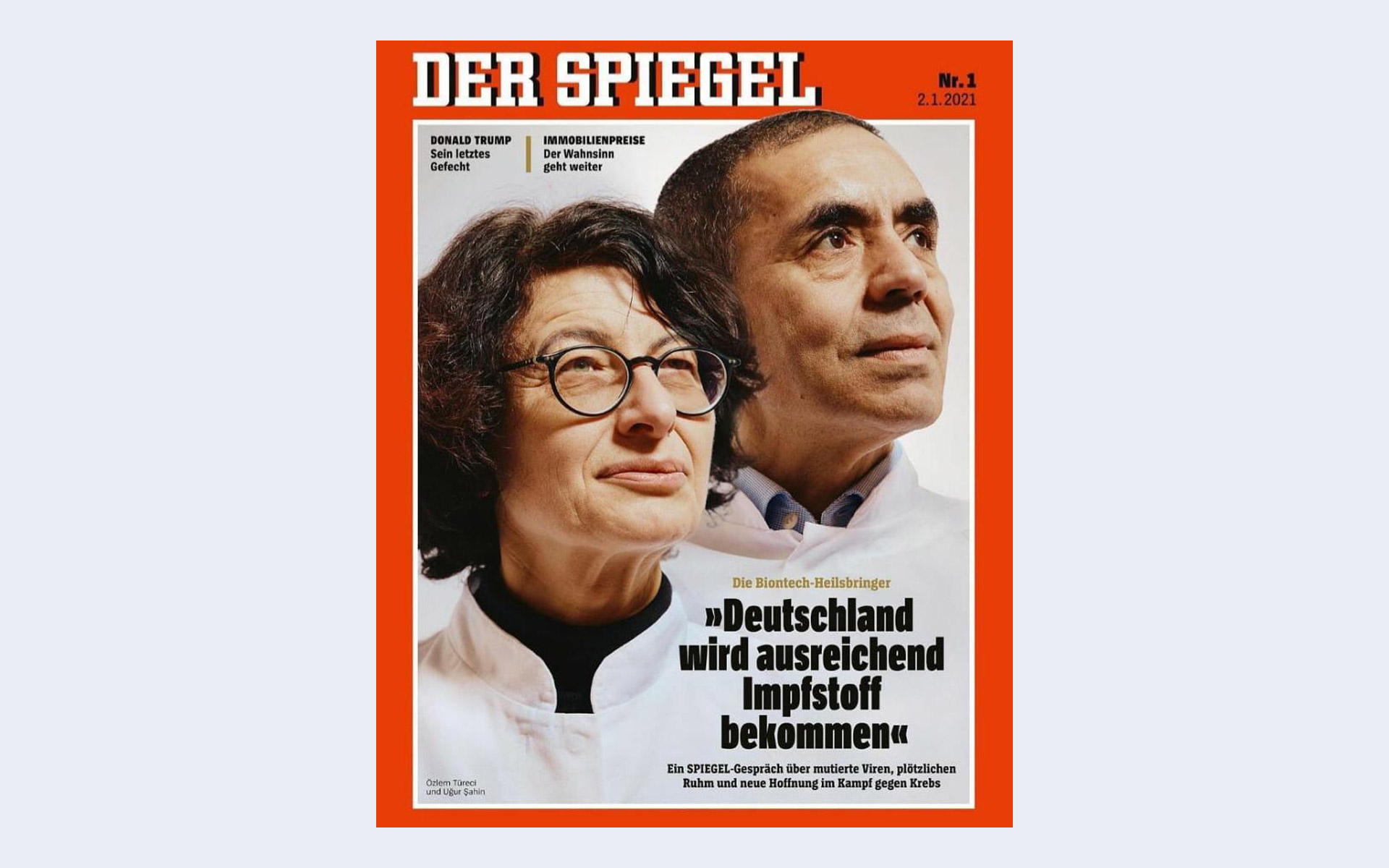 Project Lightspeed: Uğur Şahin and Özlem Türeci. 
